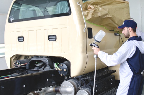 Voorbewerker autospuiter gezocht Voorbewerker autospuiter gezocht
